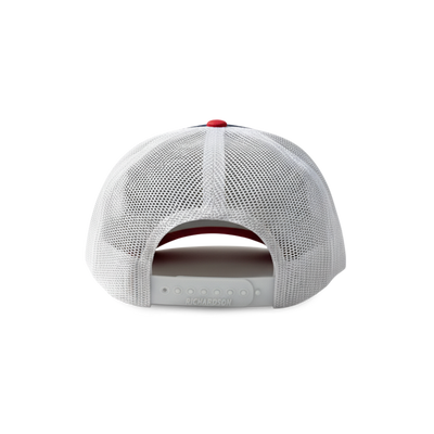 Forward Flag Hat - Red Snapback Trucker