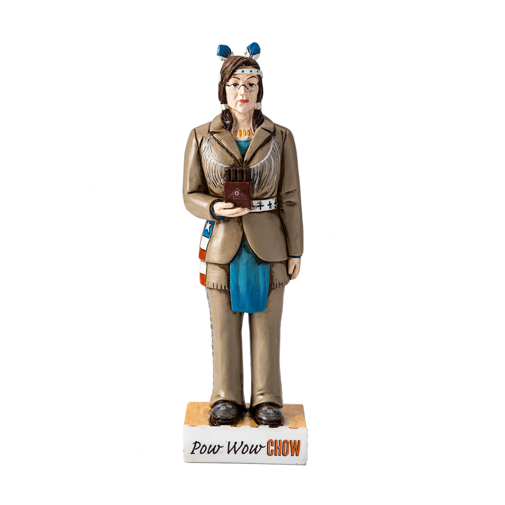 Fauxcahontas Statue