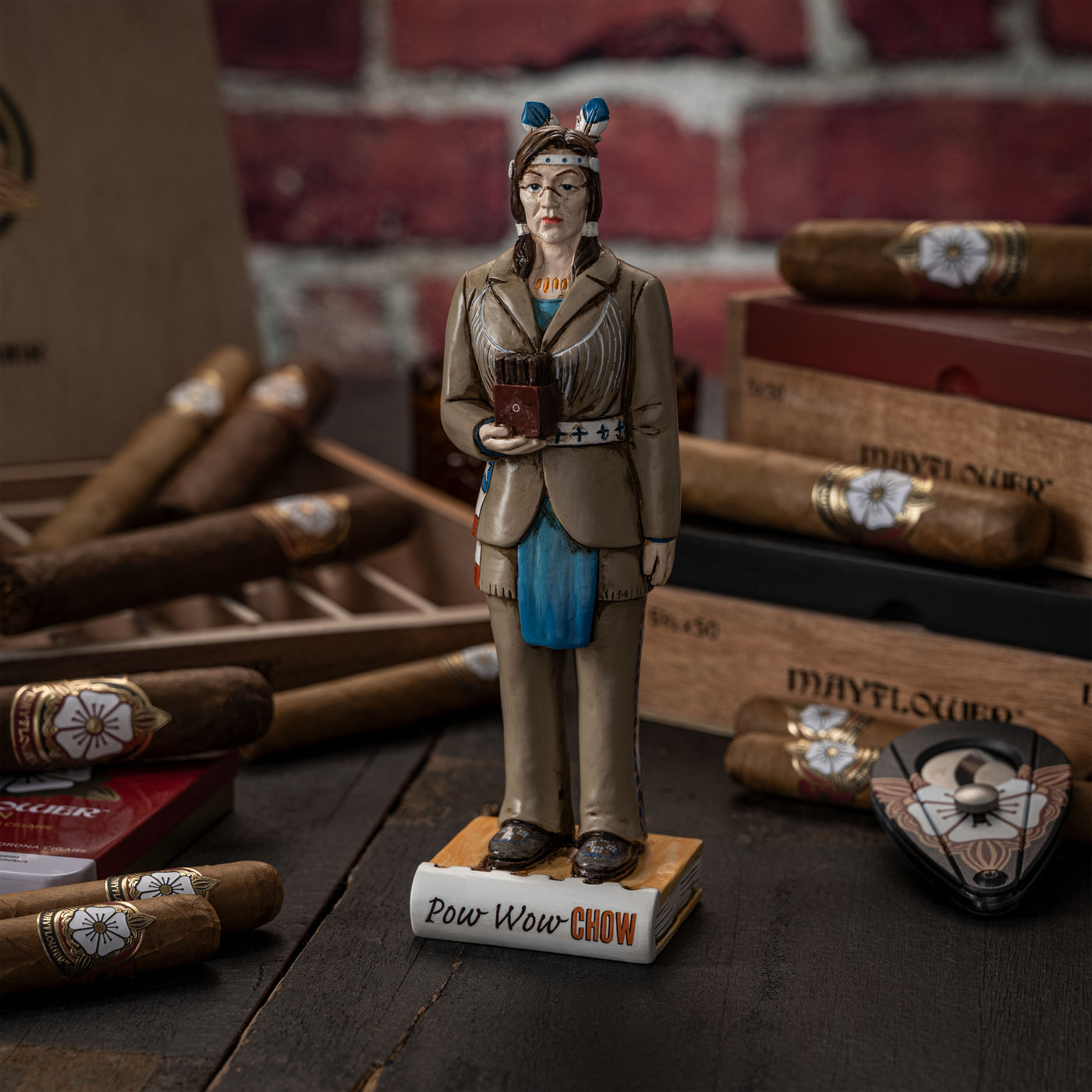 Fauxcahontas Statue