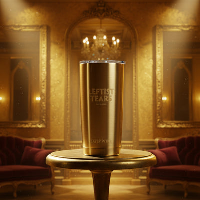 Golden Leftist Tears Tumbler