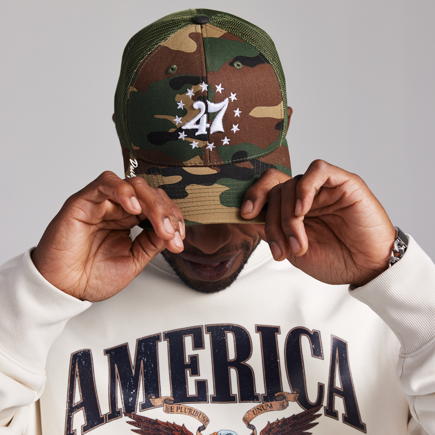 "47" Camo Hat