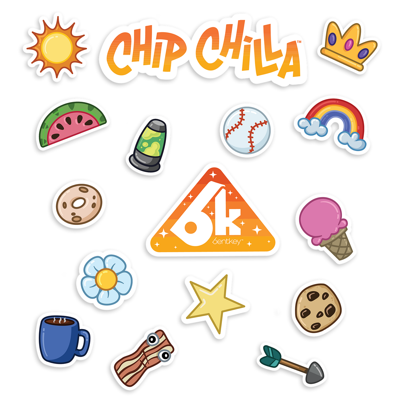 Chip Chilla Sticker Sheet