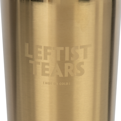 Golden Leftist Tears Tumbler