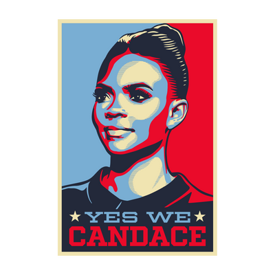 Yes We Candace Wall Poster